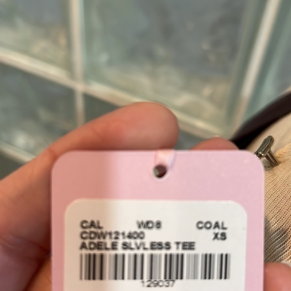 Dark slate, sleeveless top - Picture 5 of 6